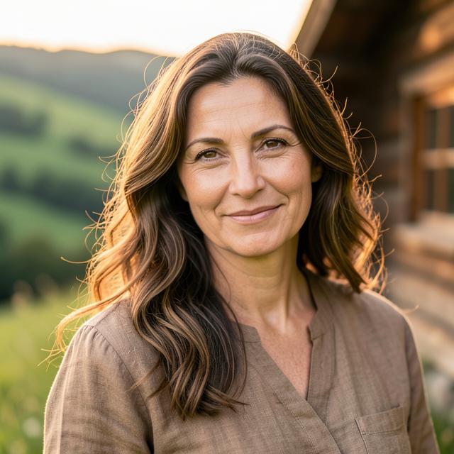 Portrait of Zena Winterbottom outdoors at Domnu Valley